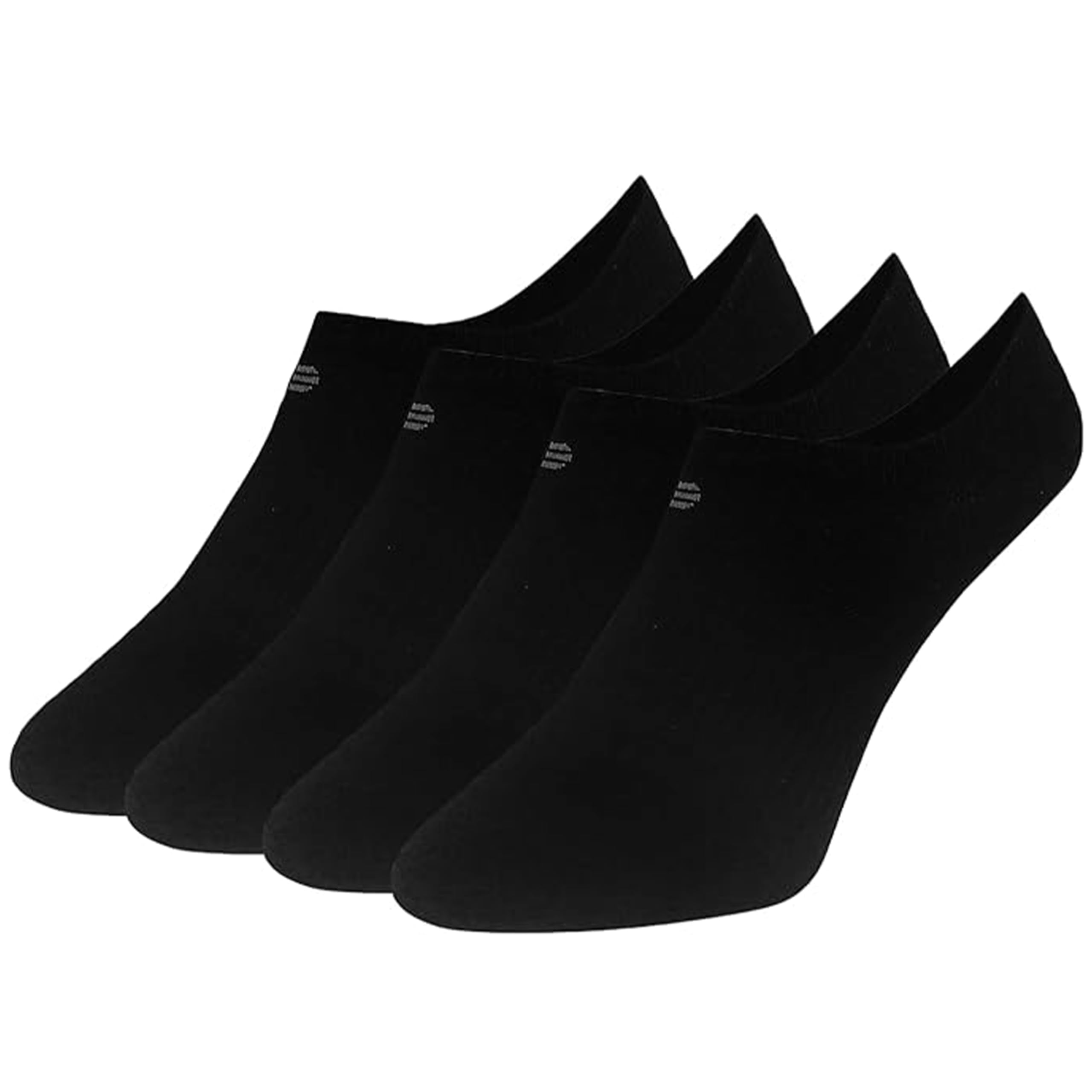 4 Pairs No Show Bamboo Socks Women and Men Seamless Odor Free