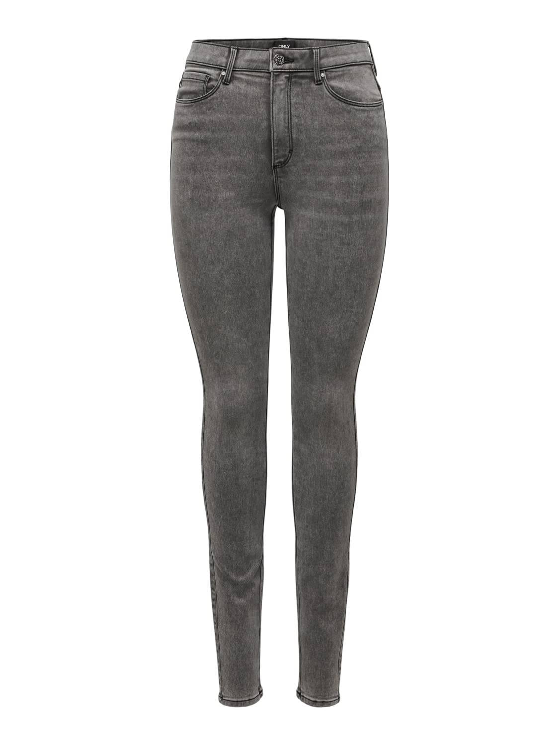 Only Women's Medium Grey Denim Onlroyal Hw Sk Dnm Bj369 Noos, M / 32L