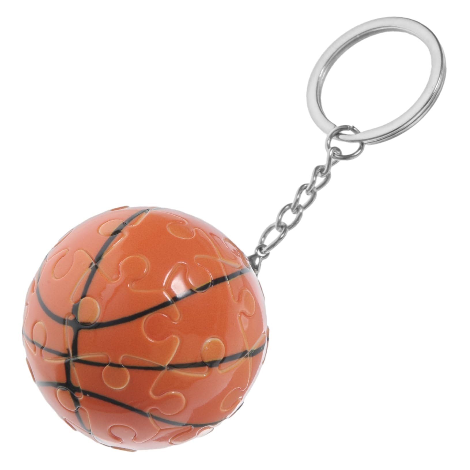 TOYANDONA 3piezas Llavero De Pelota Deportiva Creativo Colgante Para Claves De Casa y Coche Adorno Compacto y Ligero Para Mochilas Souvenir De Baloncesto y Fútbol Para Fans Deportivos