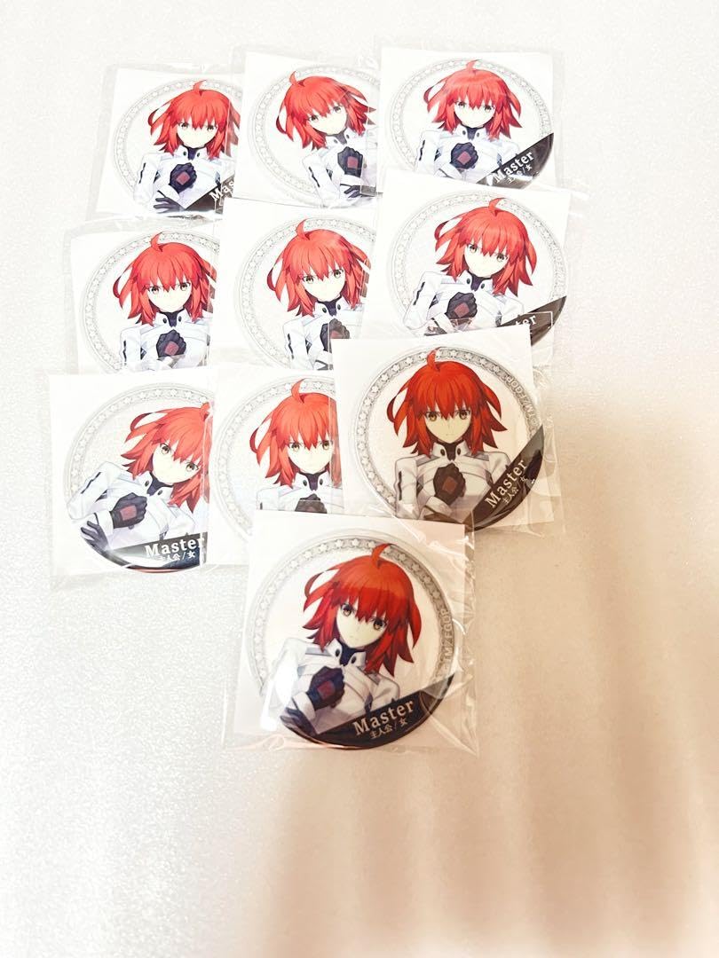 FGO ガチャメイト 缶バッジ 女主人公 ぐだ子 Amazon.co.jp: fgo ガチャメイトセット 10個 藤丸 主人公女 ぐだ子