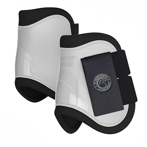 AK Pro-Tec Fetlock - Botas de caballo de protección y equipo de entrenamiento, botas equinas, envolturas…