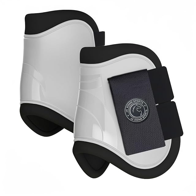 AK Pro-Tec Fetlock - Botas de caballo de protección y equipo de entrenamiento, botas equinas, envolturas…