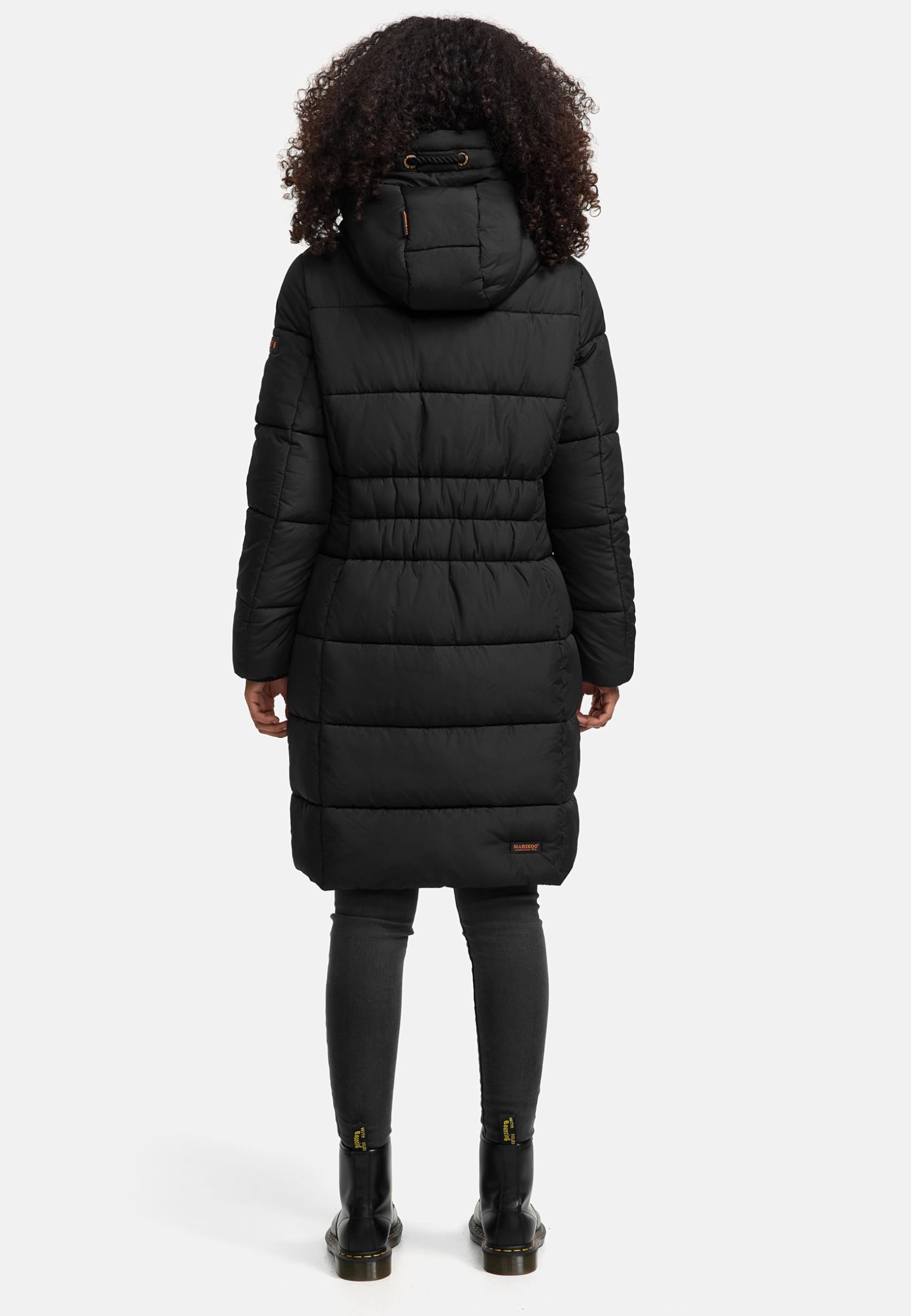 MARIKOO Damen Winter Jacke Stepp Parka Mantel Winterjacke warm gefüttert Yuikoo XS-XXL