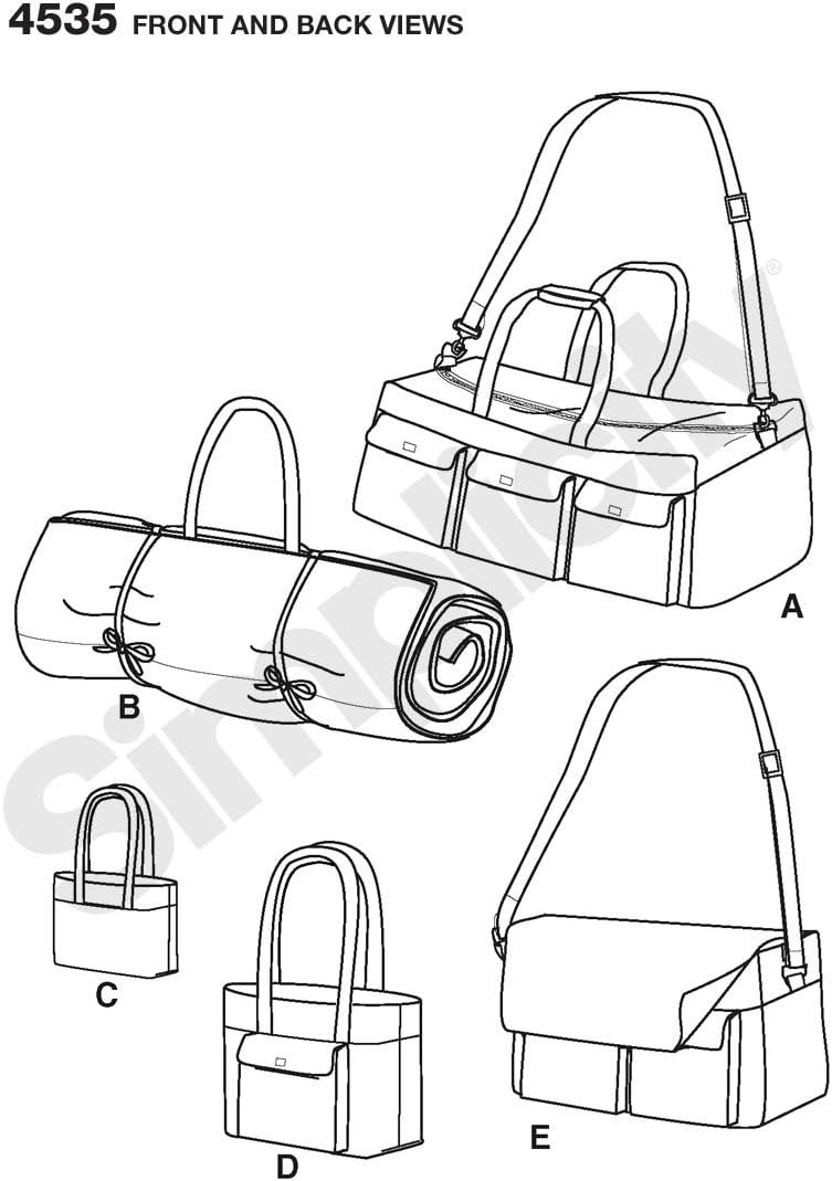 Simplicity Sewing Pattern 4535 Accessories, One Size image 2