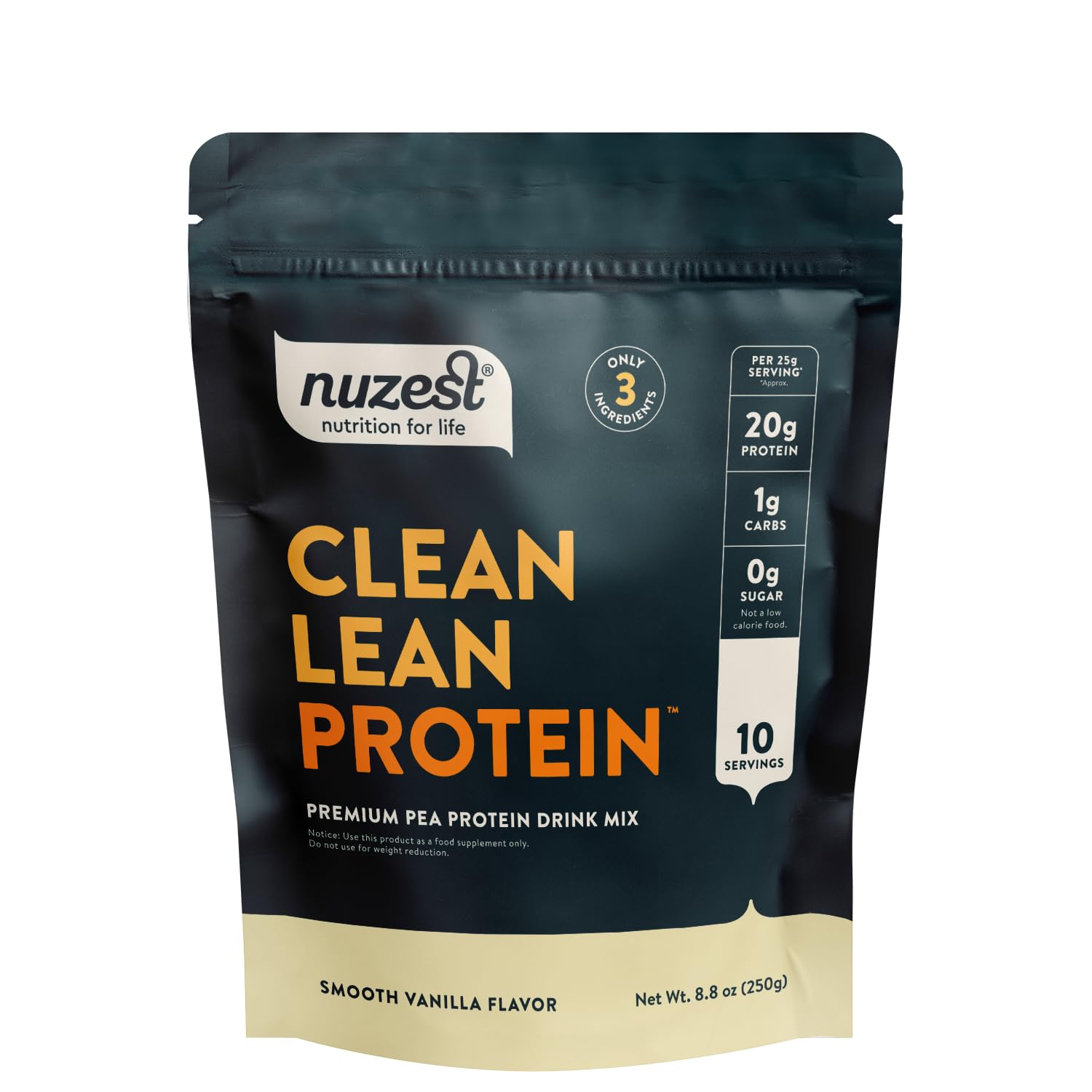 Nuzest Clean Lean Protein - Vegan Pea Protein Powder Smooth Vanilla 1.1 lb — Amazon image 26