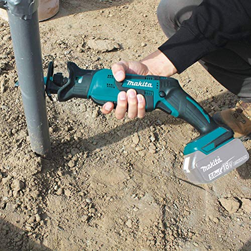 Makita XRJ01Z 18-Volt LXT Lithium-Ion Cordless Compact Reciprocating Saw (Tool Only, No Battery), Bare Tool (Renewed)