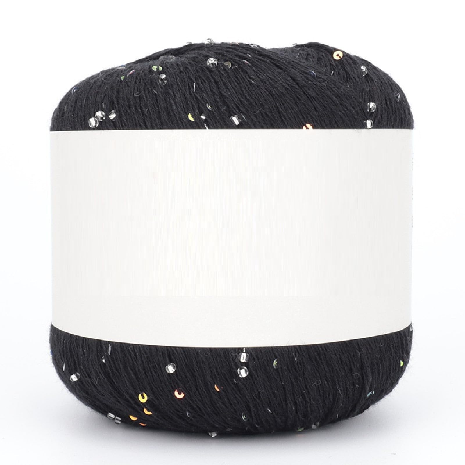 8 knäuel Spitzenfaden Häkelnadel Nadelfaden Handarbeit DIY Stricken Paillettenfaden 50g,A05