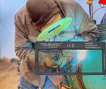 HD Auto-Darkening Welding Lens High Definition True Color Filter Fits 2" x 4-1/4" Welding Hoods Shade 9