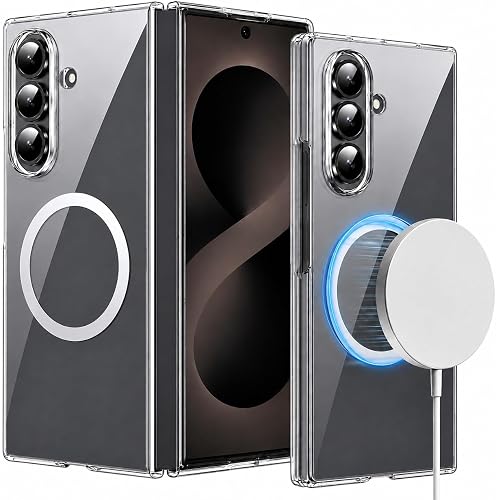 Magnetic Shockproof Cover compatible with Samsung Galaxy Z Fold 8 Ultra | MagSafe Compatible, Protective Case, Galaxy Z Fold 8, Shockproof Design
