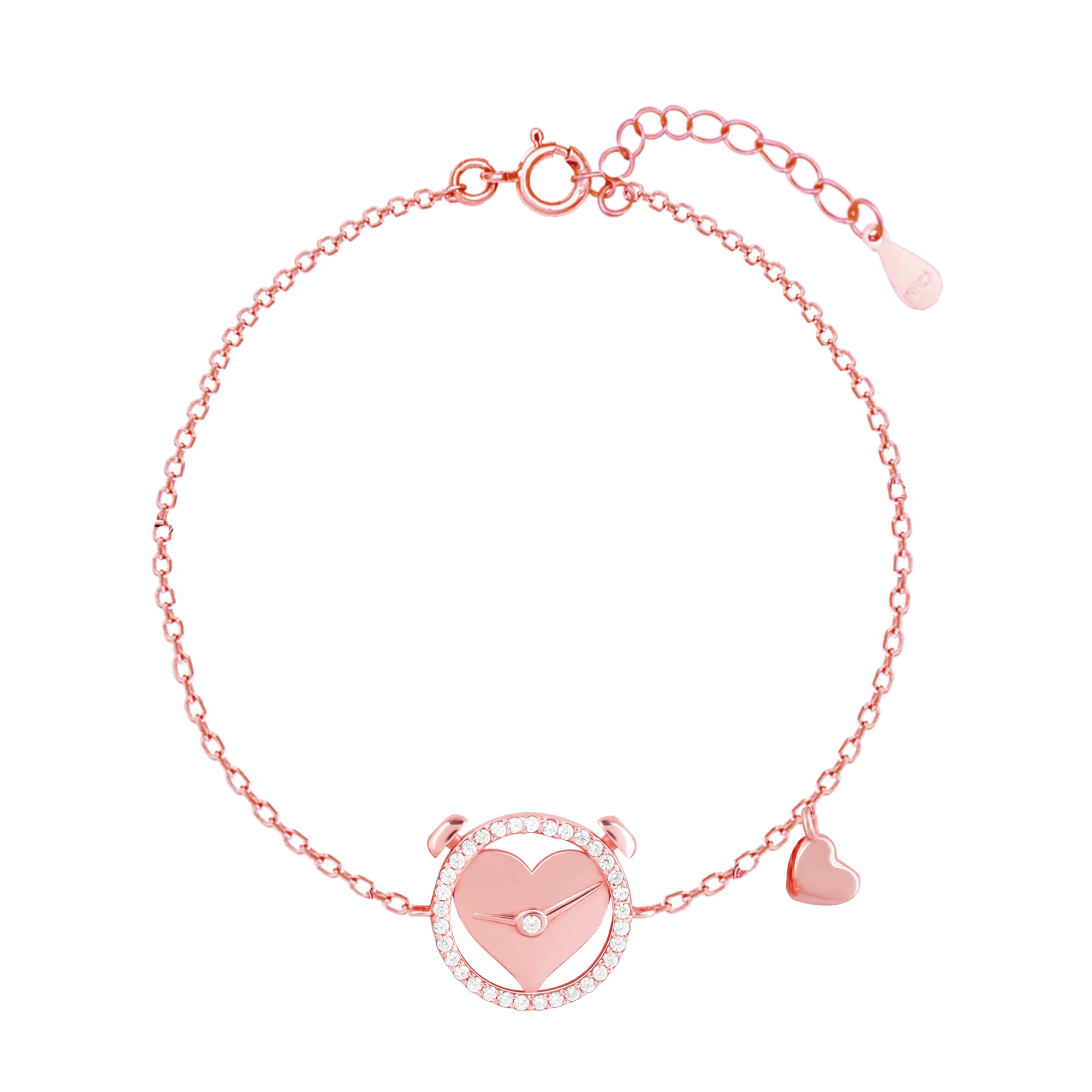 GIVA 925 Silver Rose Gold I Miss You Bracelet, Adjustable | Gifts for Women and Girls | With Certificate of Authenticity and 925 Stamp | 6 Months Warranty* (B0BTYZM4CG) Amazon Price History, Amazon Price Tracker