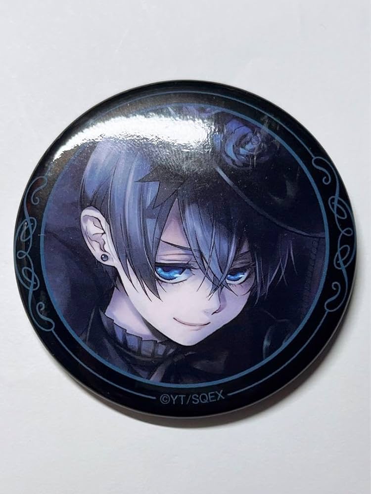 黒執事 シエル 缶バッジ 映画 ONKYO DIRECT｜「黒執事」 描き下ろし 缶バッジ（シエル