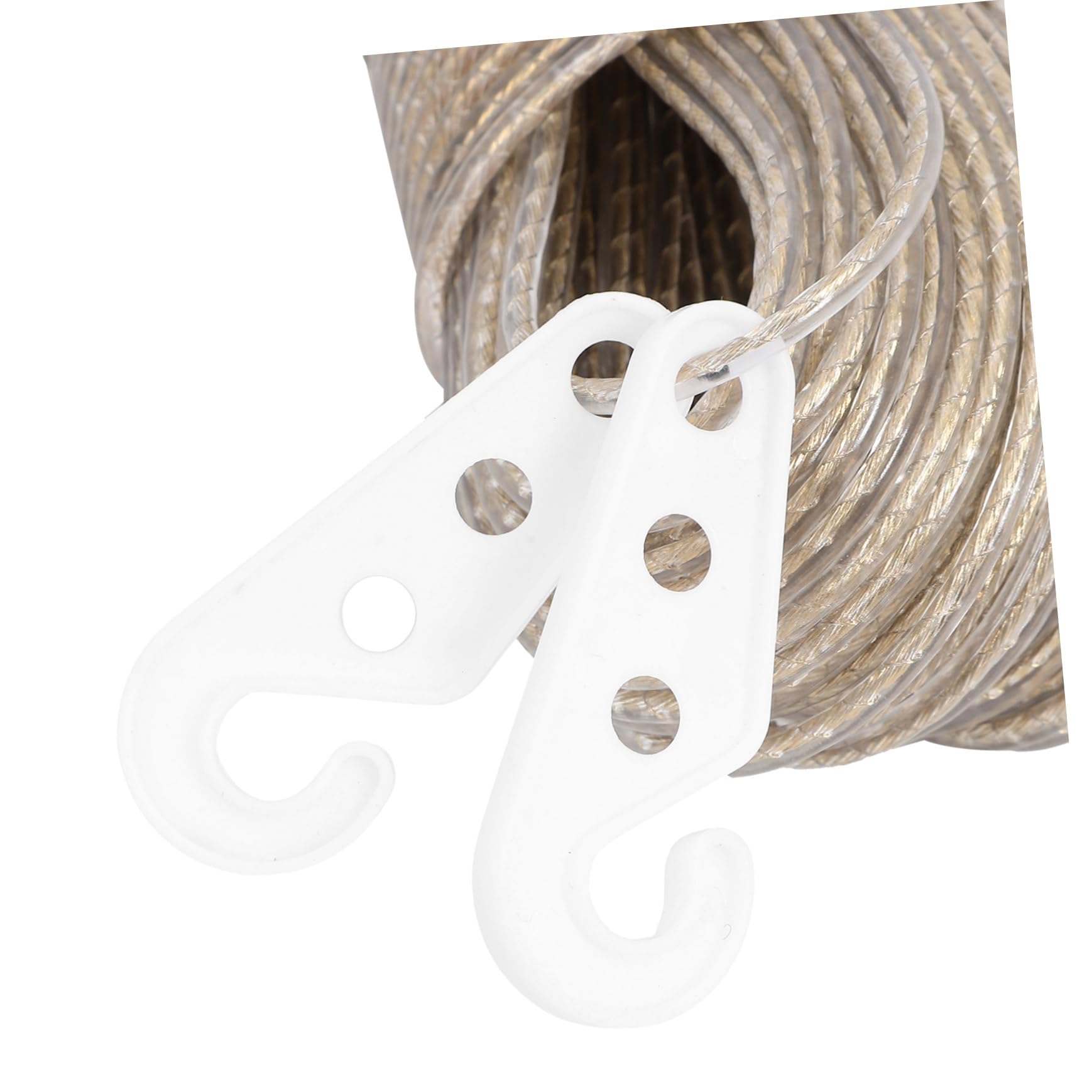 Alipis 3 Pezzi Di Corda Per Stendere I Panni Per Esterni Resistente Da 50 M Stendibiancheria Portatile Per Esterni Robusta Corda Per Stendere I Panni Rivestita in Pvc