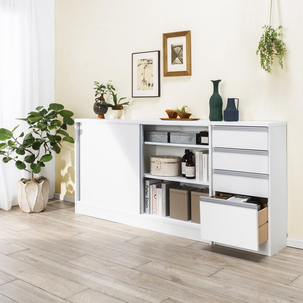 Amazon.co.jp: ディノス リビング収納 キャビネット リビングボード