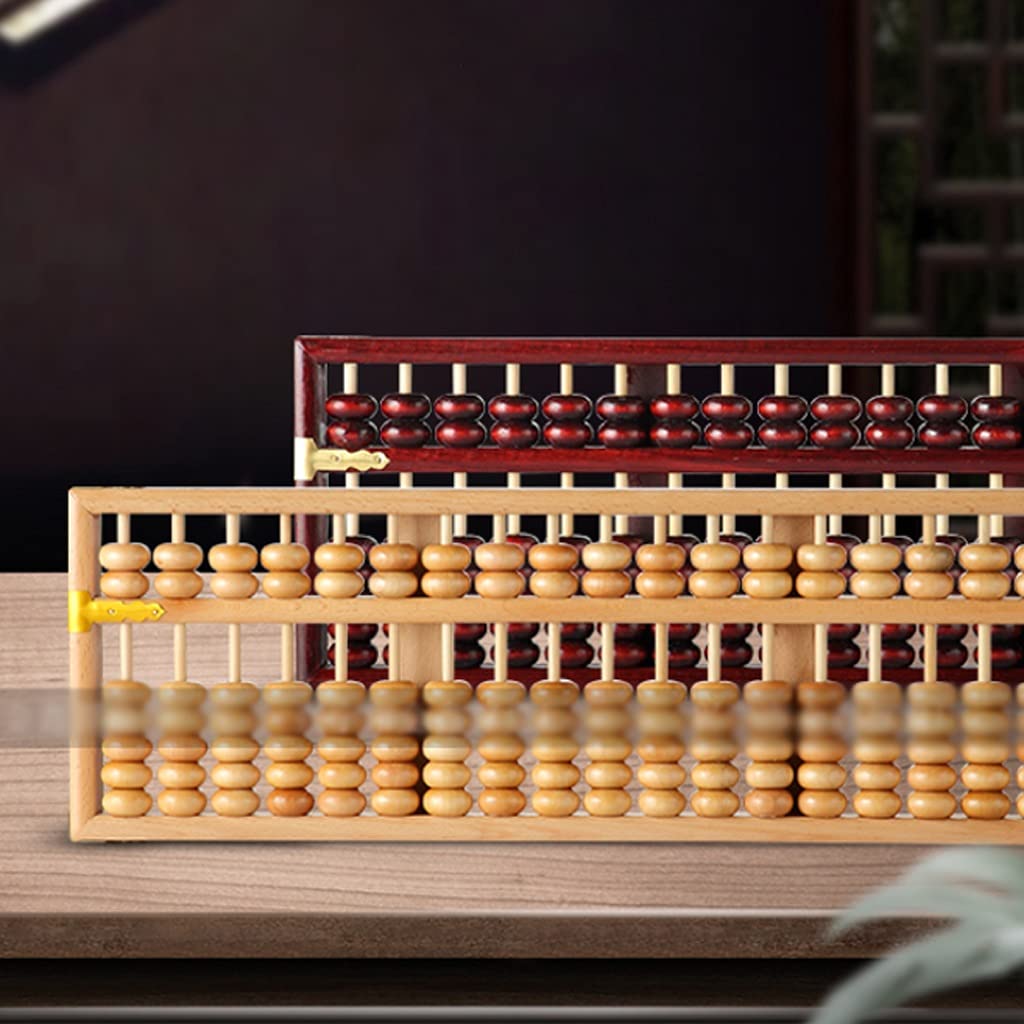 Amazon.co.jp: そろばんソロバンビンテージスタイルの木のそば19列