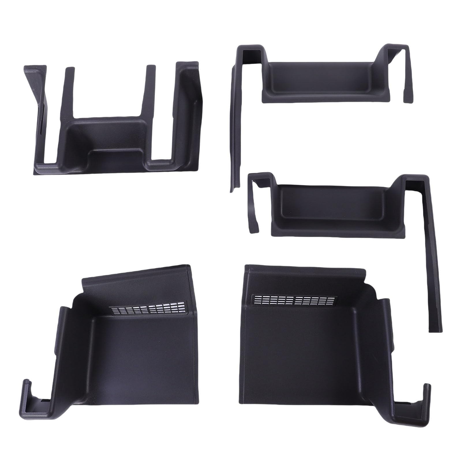 Cubierta del riel Deslizante del Asiento TPE Almohadillas Protectoras antipatadas Debajo del Asiento para el Nuevo Protector Debajo del Asiento Fundas de Asiento Kit de protección