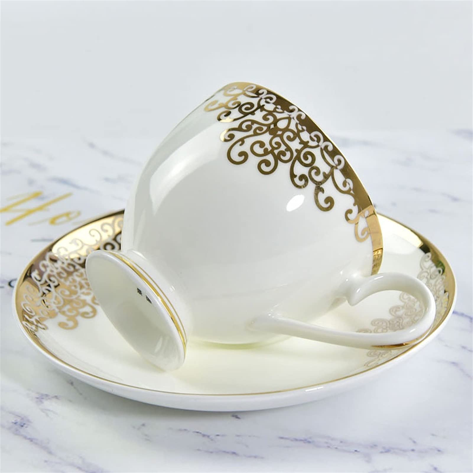 Ceramiczne Kubki Do Kawy I Herbaty Zestaw Ze Spodkiem Porcelana Kostna Ceramiczne Filiżanki Do Espresso W Stylu Europejskim Kubki Królewski Zestaw Kubków Do Kawy I Spodków Herbata Sosnowa