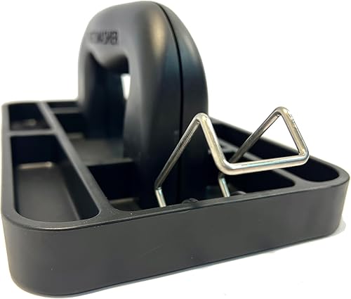 Miniatura 2 de Herramienta compactadora manual de basura - Prensa de basura manual con gancho incorporado - para basura de cocina - Diseño de ahorro de espacio -