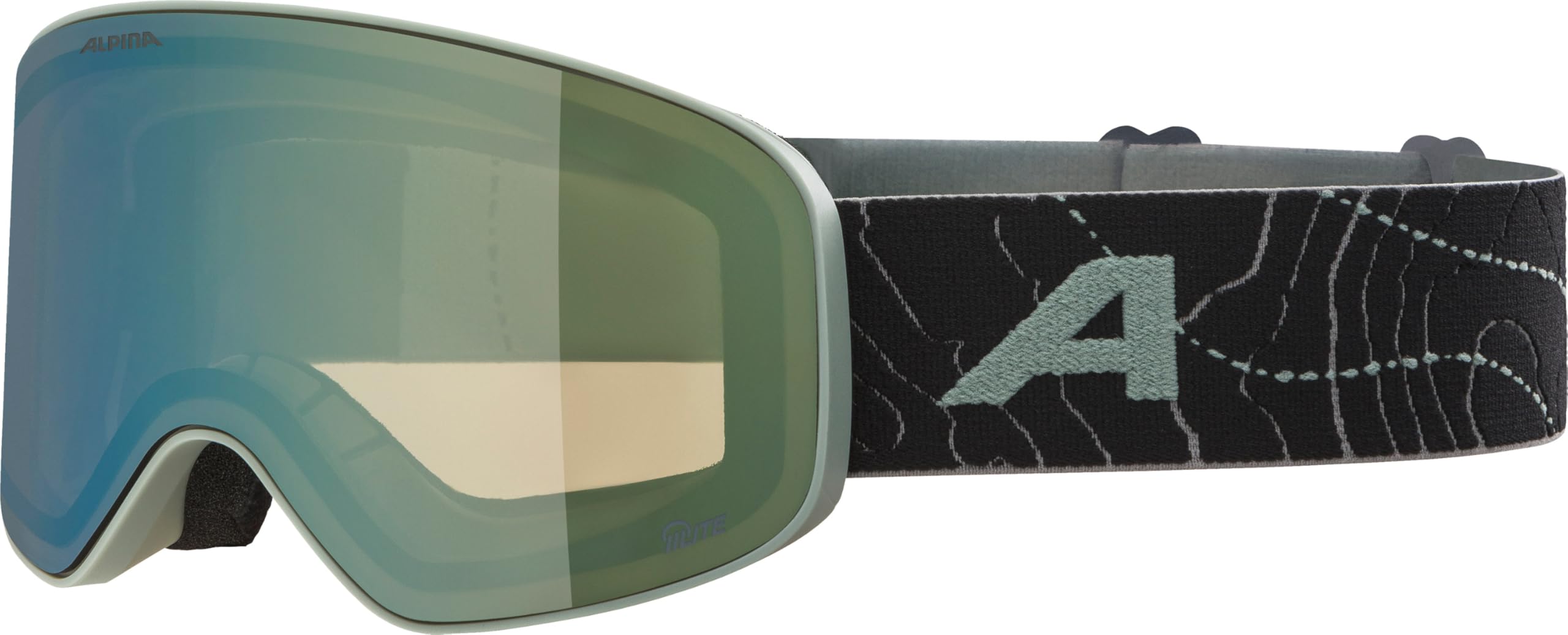 ALPINA Fernie Q-lite Lunettes de ski Mixte enfant (lot de 1)
