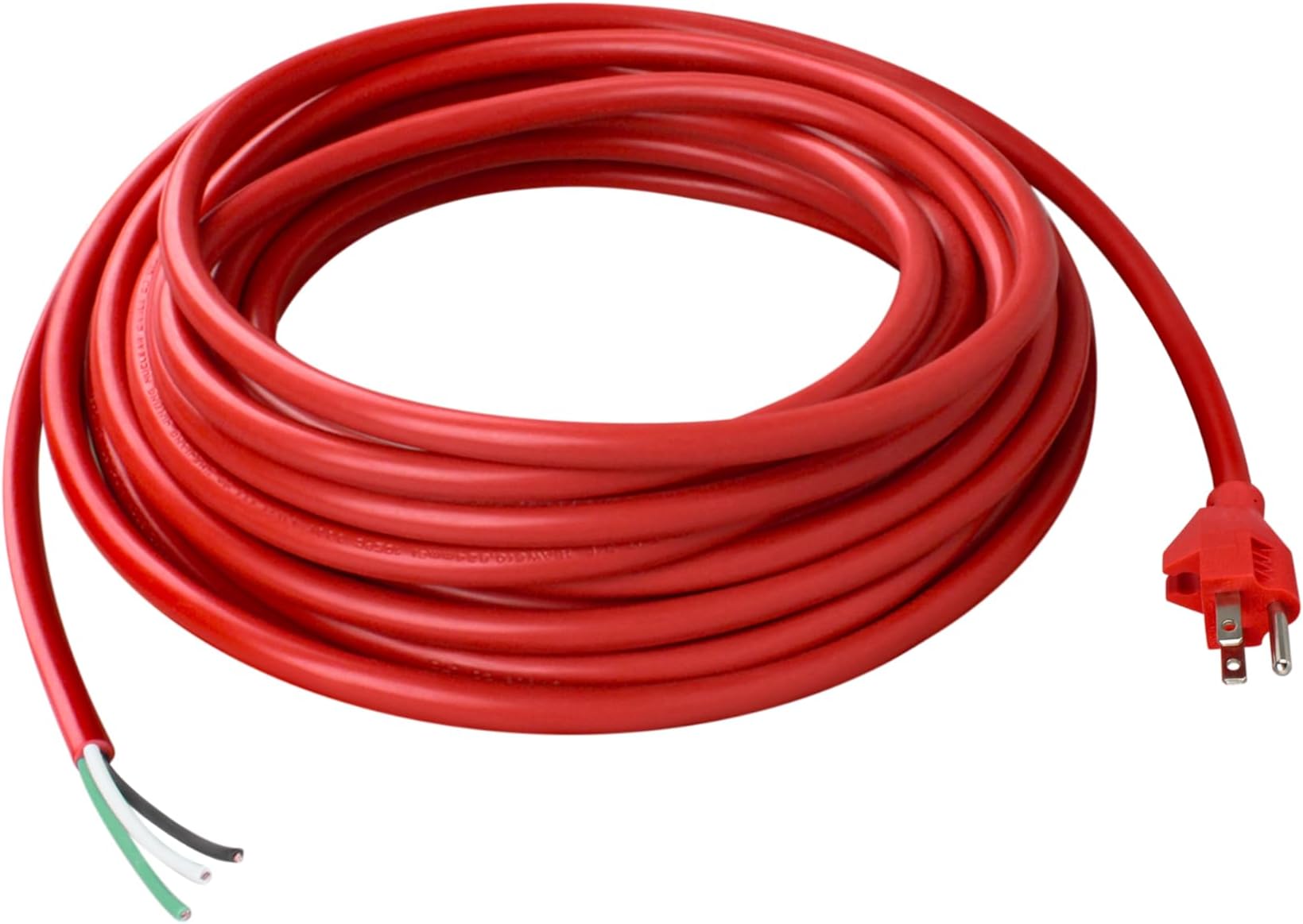 75558-02-441 Replacement 3-Prong Power Cord 35ft Red | for Oreck Upright Vacuums (Including Commercial XL Series)