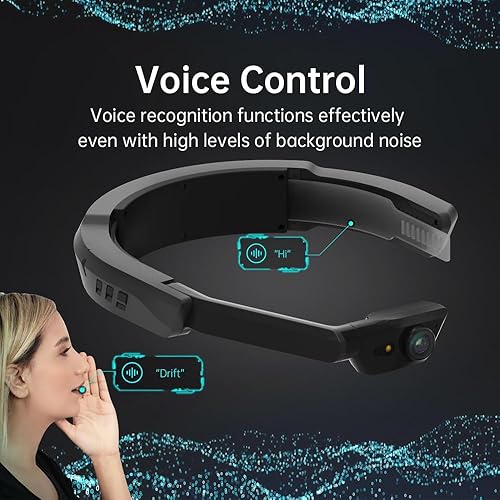 Miniatura 3 de Videocámaras Drift X5, cámara impermeable 4K montada en la cabeza con EIS, batería de 6 horas de duración a 1080P y 4 horas de duración de la