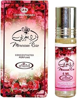 Al-Rehab Moroccan Rose Premium Arabian Perfume Oils - 6Ml