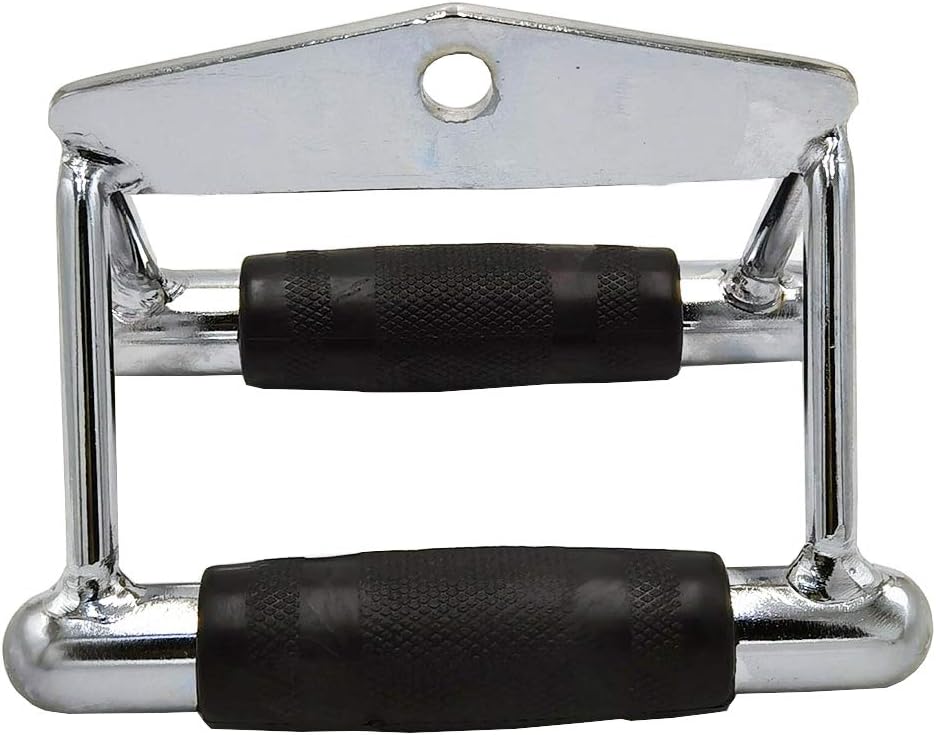 Deluxe LAT Pull Down Bar, Strength Training Deluxe Single Double D Handle Tricep Rope - Image 3