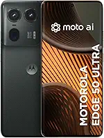 Smartphone Motorola Edge 50 Ultra 5G - 512GB 24GB (12GB RAM+12GB Ram Boost) 50MP Ultra-Pixel AI Camera IP68 NFC - Black Vegan Leather