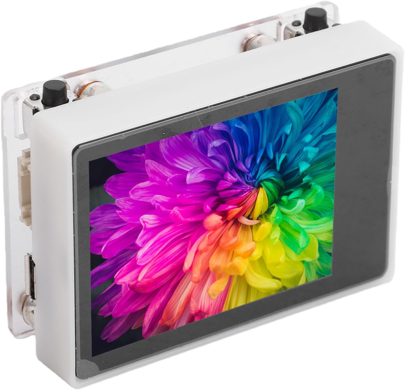 PUSOKEI AI Vision Module with 2MP Camera, Machine Learning Development Board, AI Camera Sensor with LCD Touch Screen, UART Serial Control for DIY Robotics Open Source