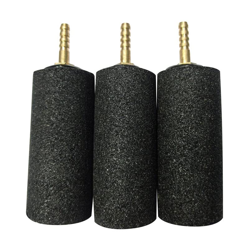 SCH PUMPS Grand 4"X1" 100X25 Mm Cylinder Air Stone With Brass Nozzle Bubble Diffuser For Biofloc Fish Farming Tank Pond Aeration Aquarium(3 Stones). (B09RQNYG5V) Amazon Price History, Amazon Price Tracker