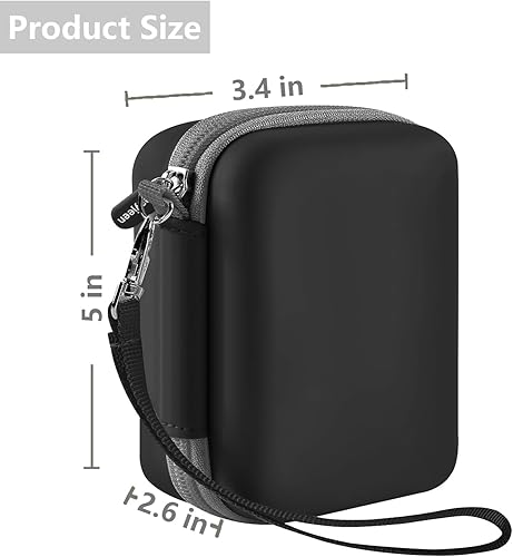 Miniatura 5 de Leayjeen Funda para cámara digital compatible con YISENCEHICSHONTrsunowZNIARAKLRawiemy cámara digital impermeable de alta definición subacuática,