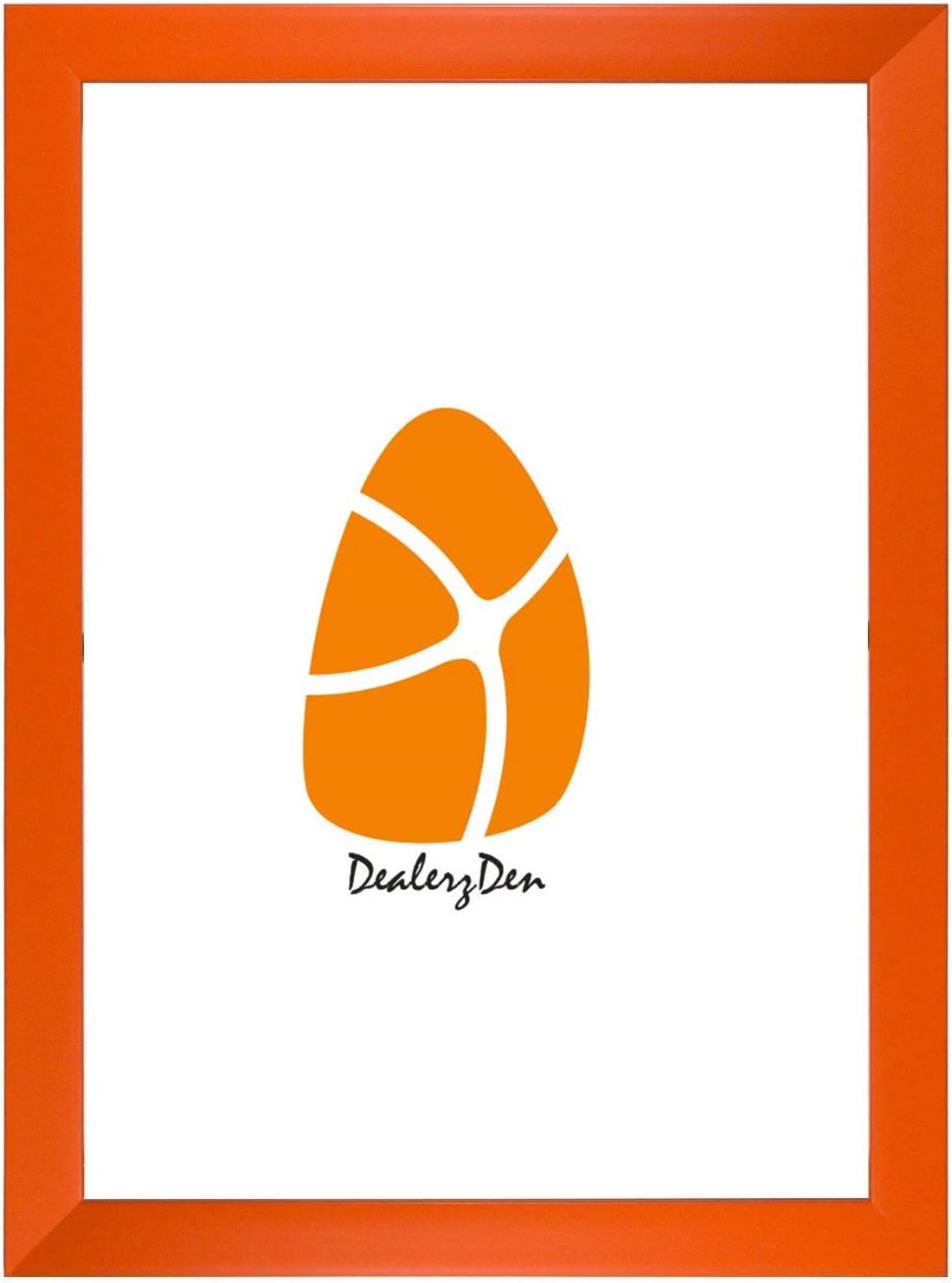 Rainbow 20 Colours Range Modern Thin Picture Photo Poster Frame Decor A2 A3 A4 A5 Sizes (Orange, A5)