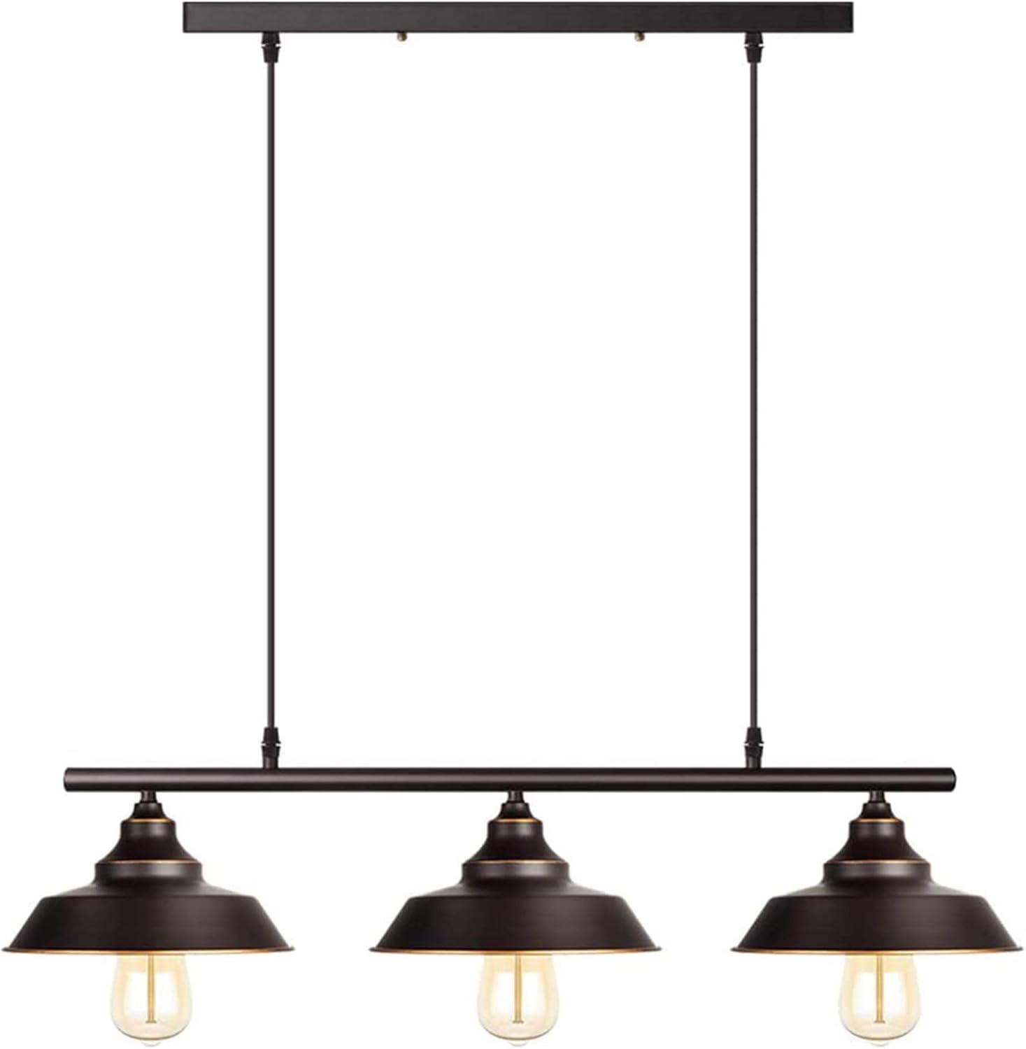 EE Eleven Master Ceiling Lights Black Pendant Lighting Kitchen Island