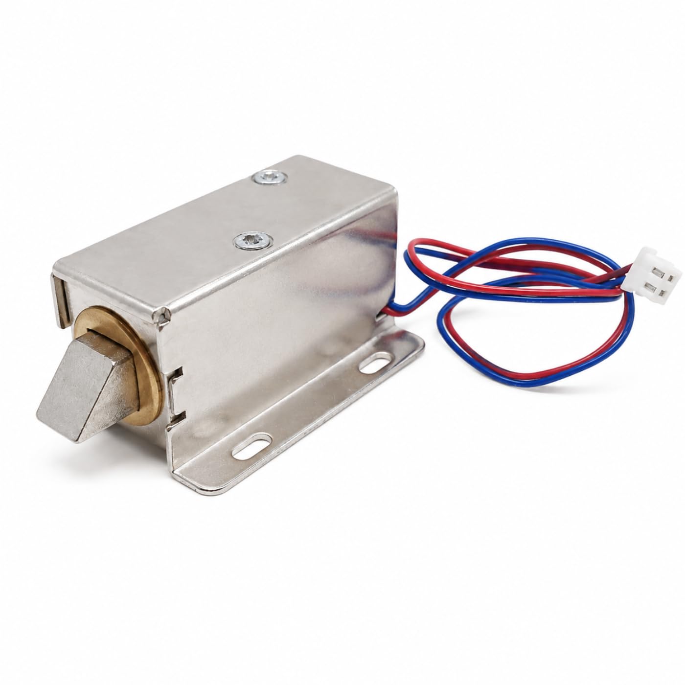 Robocraze 12V Solenoid Lock for Doors and Cabinet | Solenoid Lock Assembly for Door Locking | Solenoid Assembly for boards compatible with Arduino DIY Project - (Pack of 1)-image-31