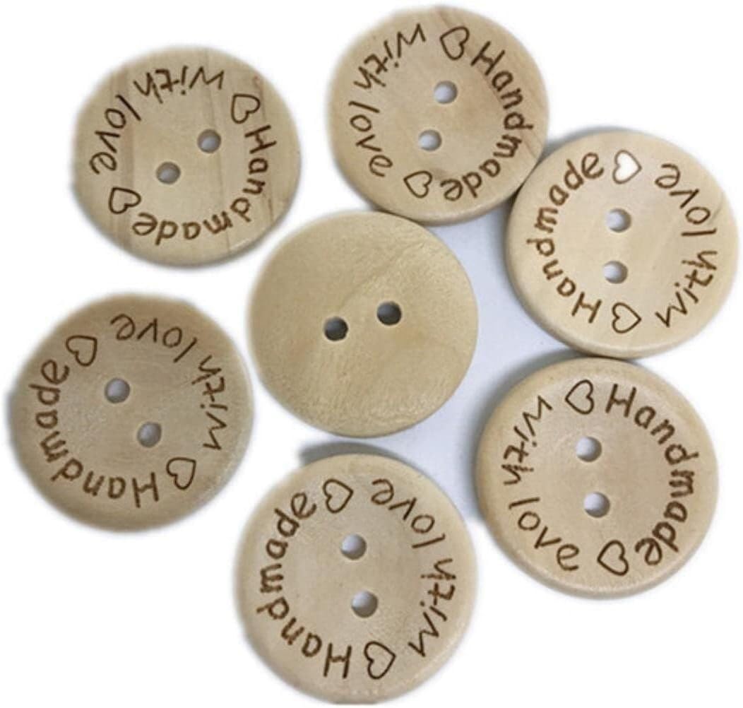 Guziki do szycia, Guziki metalowe, Guziki do płaszczy, 10 szt. 15/20 mm drewniane guziki do odzieży akcesoria do szycia rękodzieło guziki do scrapbookingu rzemiosło materiały DIY(20mm)