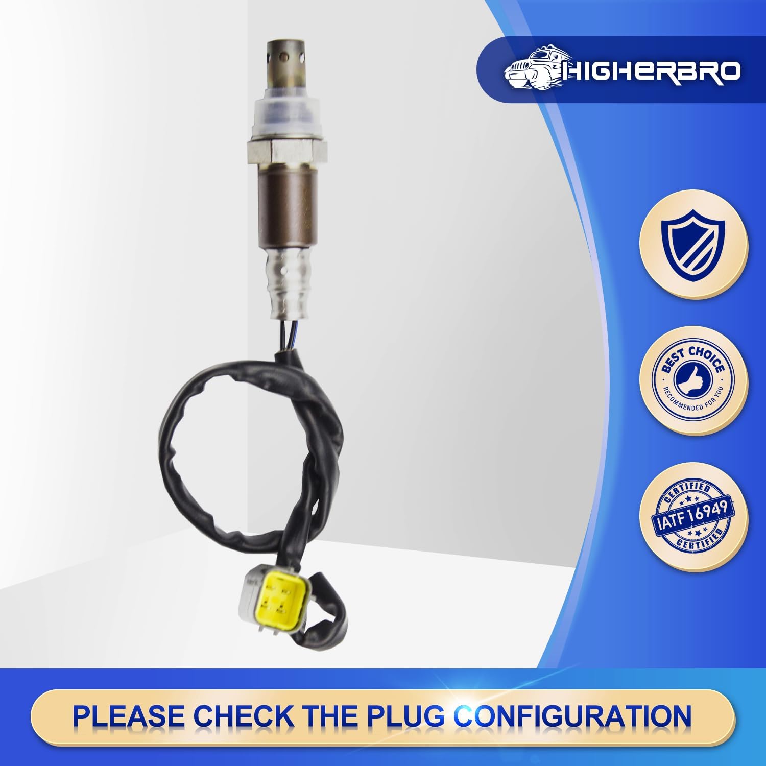 Upstream O2 Oxygen Sensor 1 for 2007-2010 Infiniti & Nissan QX56 Pathfinder Xterra Frontier 4.0L/5.6L; 2008-2012 Armada Titan Sentra 2.5L/5.6L