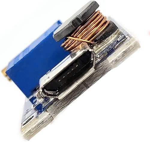 Miniatura 8 de DEVMO 5 unids DC-DC Regulador de voltaje Step-Up Boost Convertidor Placa de fuente de alimentación 2V-24V a 5V-28V 2A para MT3608 con Micro USB