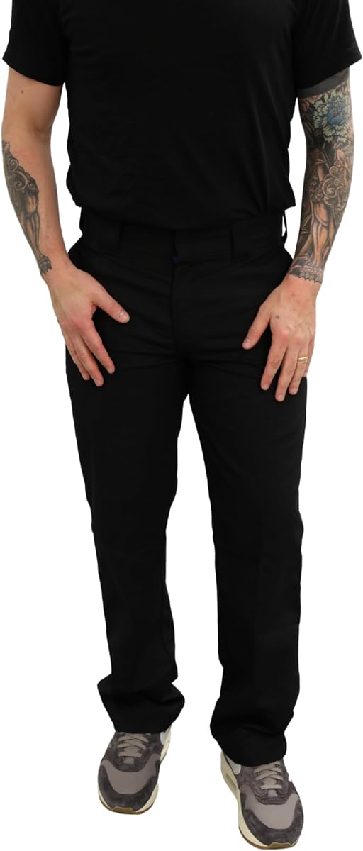 Dickies Men’s 851 Flex Twill Work Pants – Durable Stretch Utility Cargo Trousers for Construction & Mechanics