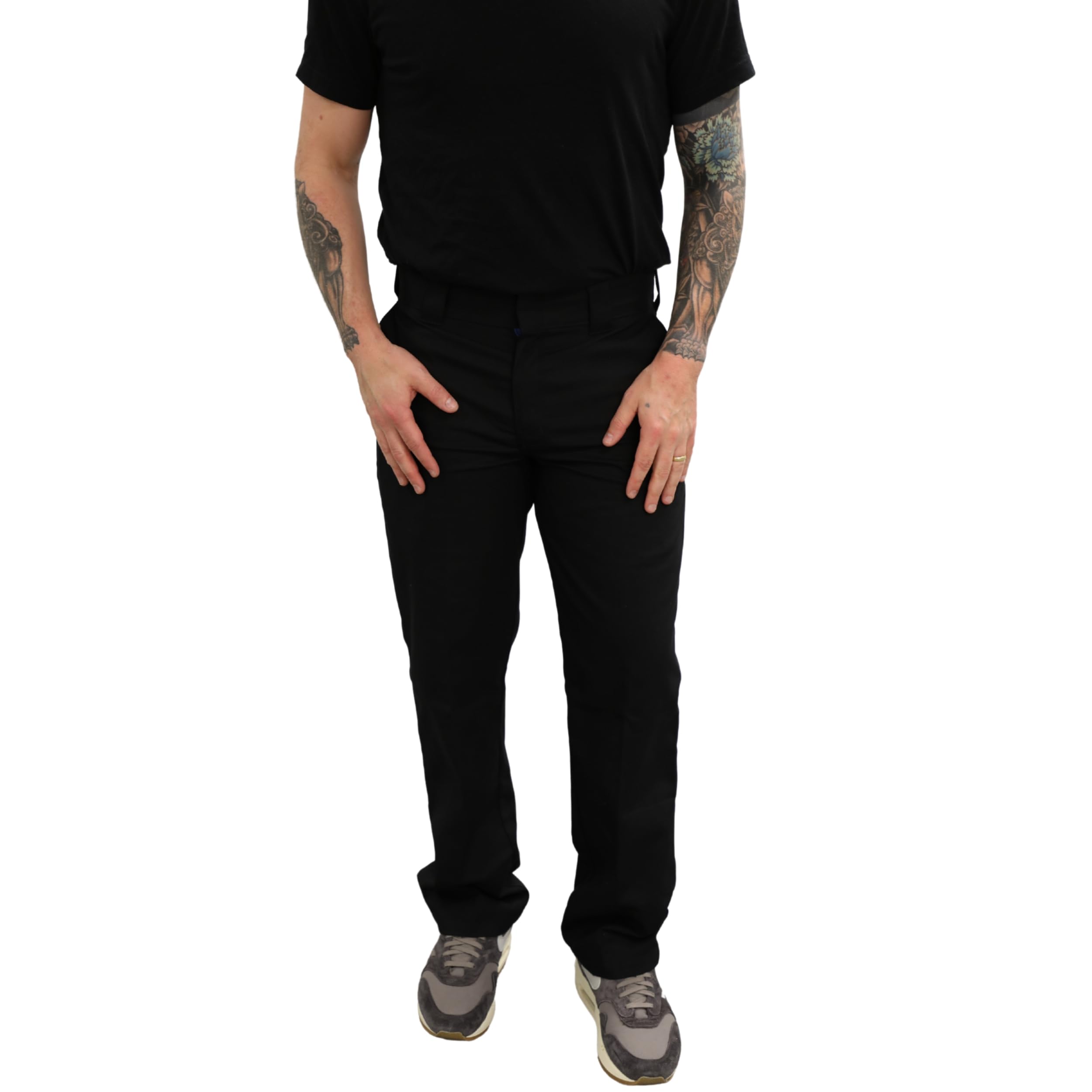 Dickies Mens 851 Flex Twill Work Pants Durable Stretch Utility Cargo Trousers for Construction Mechanics