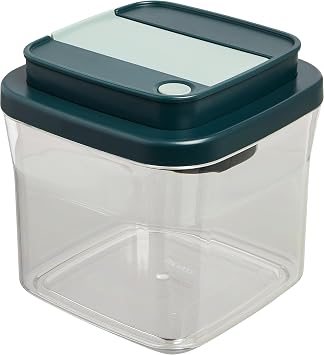 Storage container with vacuum function, airtight food box made of plastic, for longer durability and easy handling without extra device, capacity 1000 ml