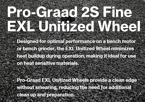 exl unitized wheel silicon carbide 634 diameter x 1234 wide x 1234 arbor 2s fine  13719  pack of 1