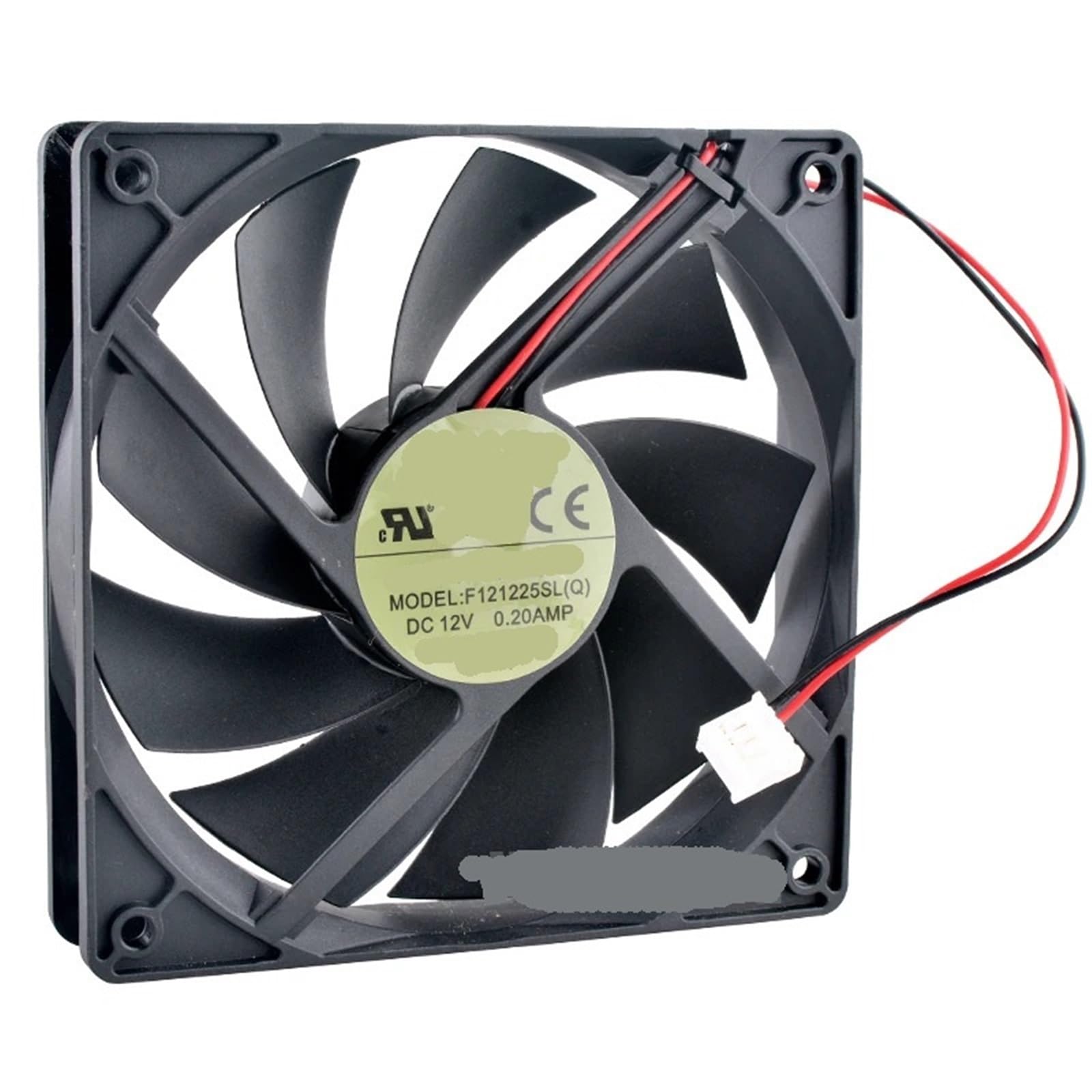 F121225SL 12 cm 120 mm Wentylator chłodzący 120 x 120 x 25 mm DC12V 0,20 A 2 linie 1200 TR/min tłumik do podwozia zasilania Gigabyte | Wentylator