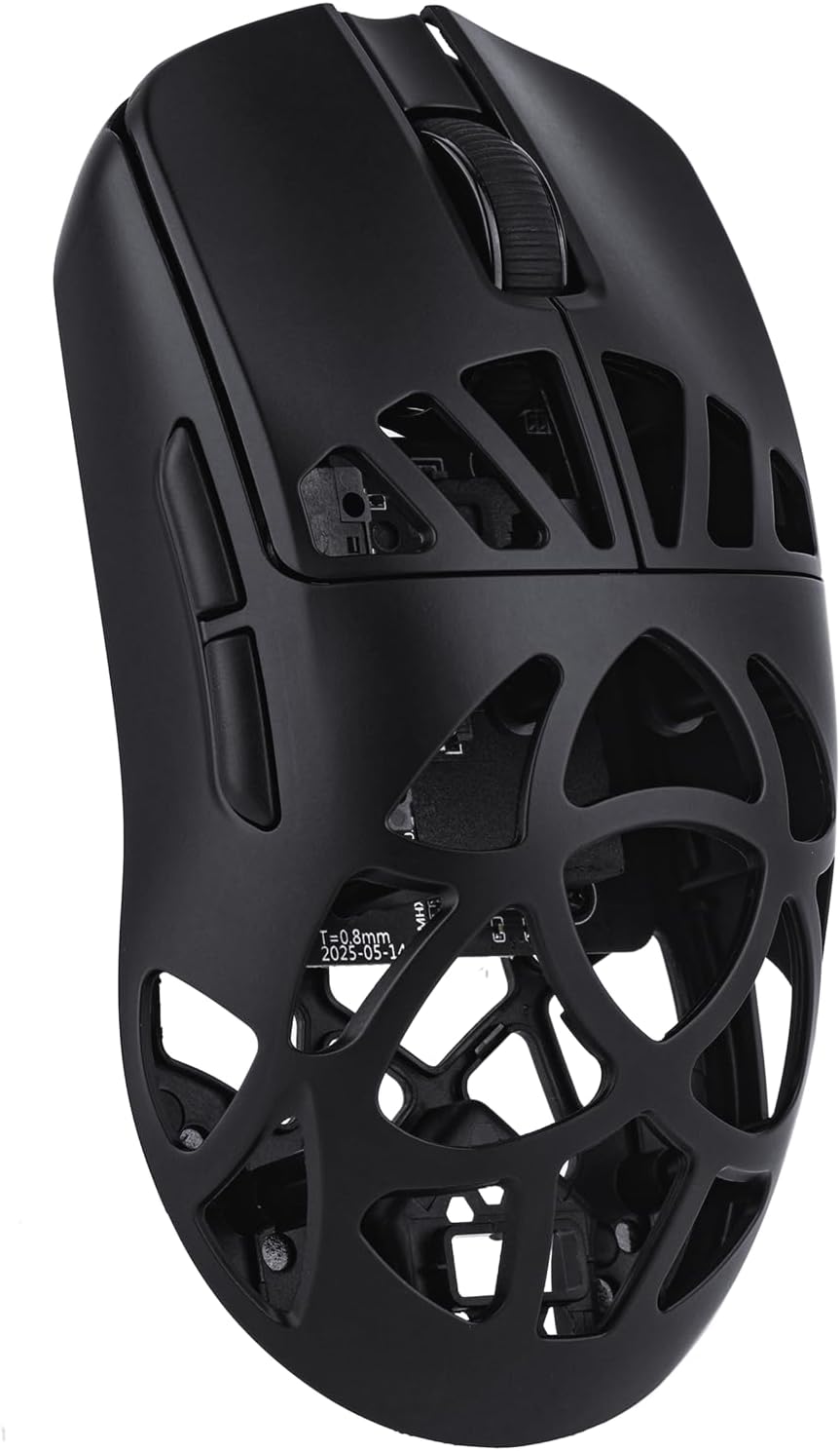 EPOMAKER Carbon X Wireless Gaming Mouse, 400 to 30,000 DPI Adjustable, PAW3950 Sensor, 50g Lightweight, Carbon Fiber Shell, 2.4G/BT/USB-C Rechargeable Wireless Mouse for PC/Mac/Linux (Matte Black)