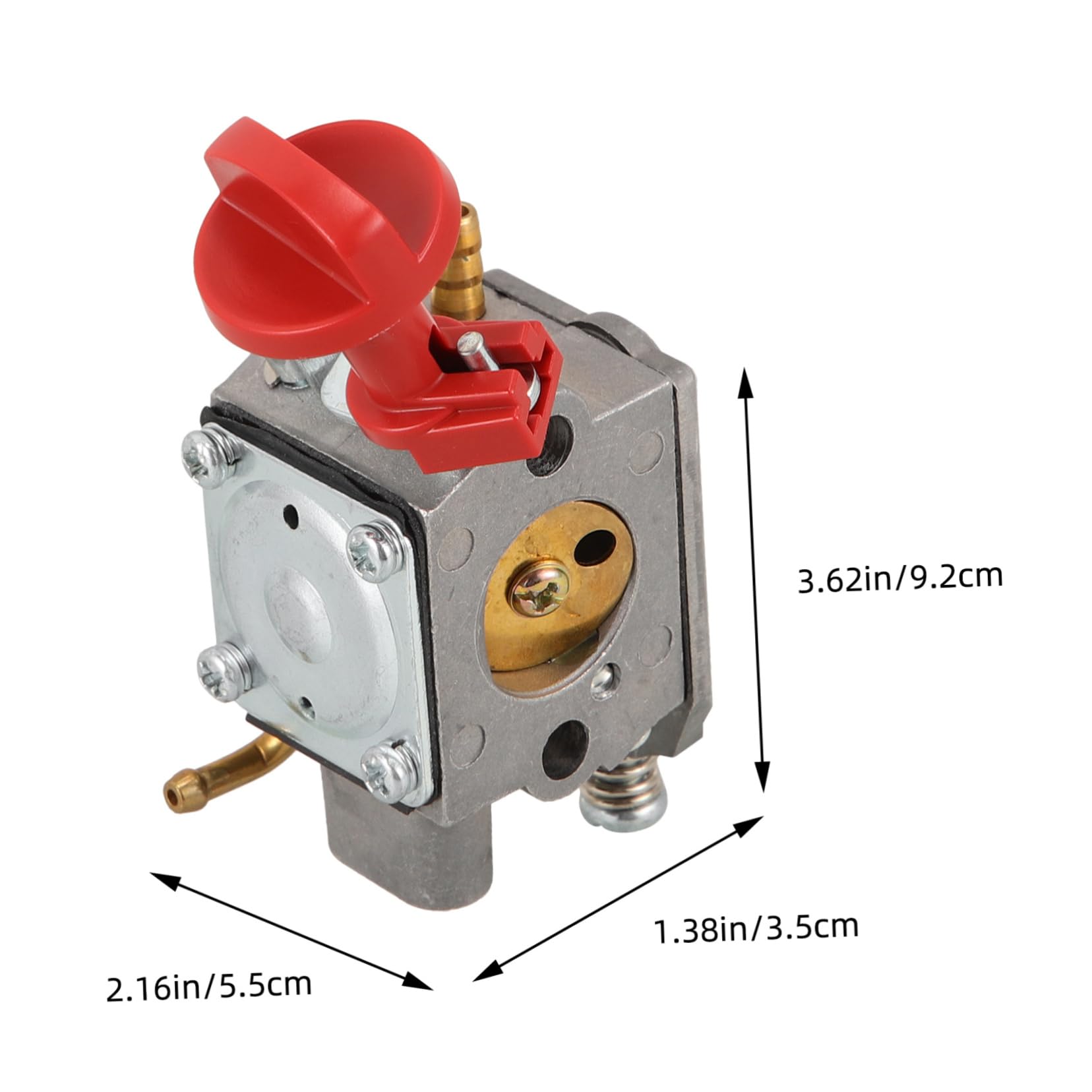Carburador de Cortacésped H543r H543rs 525rs de Aleación de Aluminio | Reemplazo Compatible para Cortacésped, Limpieza Sencilla, Cambio Rápido, Pieza para Cortacésped