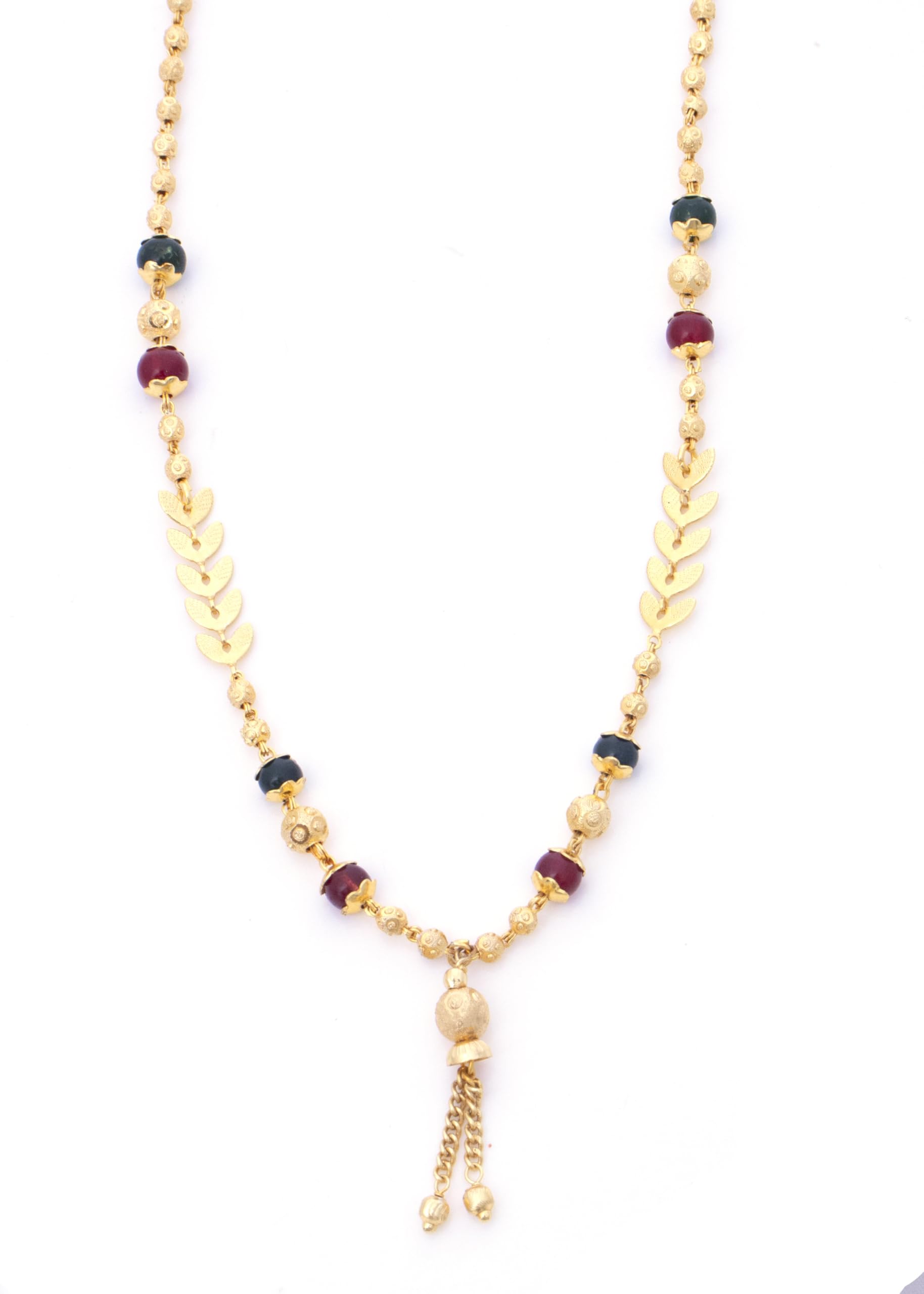 22K Gold Plated Unique Design Chain Mangal Sutra Tali/Tanmaniya/Nallapusalu/Mangalsutra for Women-image-31