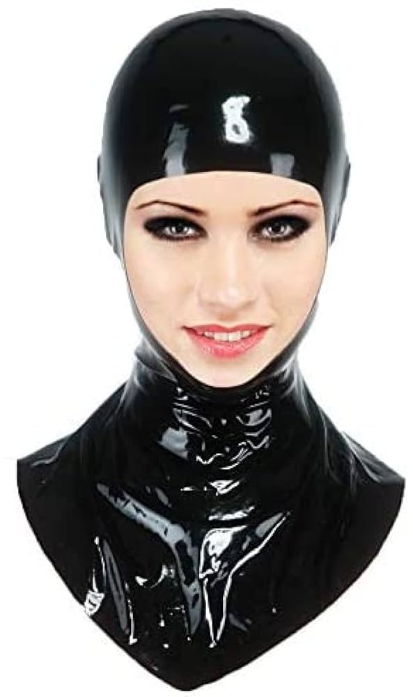 ラバーマスク 全頭マスク ブラック XL ラテックス コスプレ Amazon.co.jp: Rubber Bunny RB16メッシュ付きラバー全頭マスク