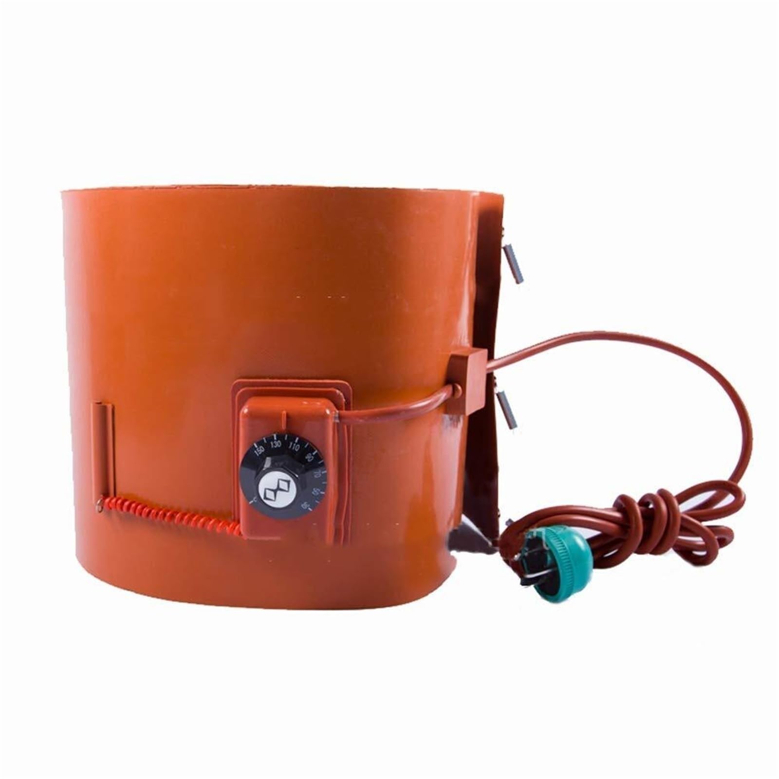 Fassheizband, Anpassbare 55 Gallon Silikon Heizhulle mit Thermostat, Gastank Beheizung zur Viskositatskontrolle und Frostschutz Gerat(Rotary button,D)