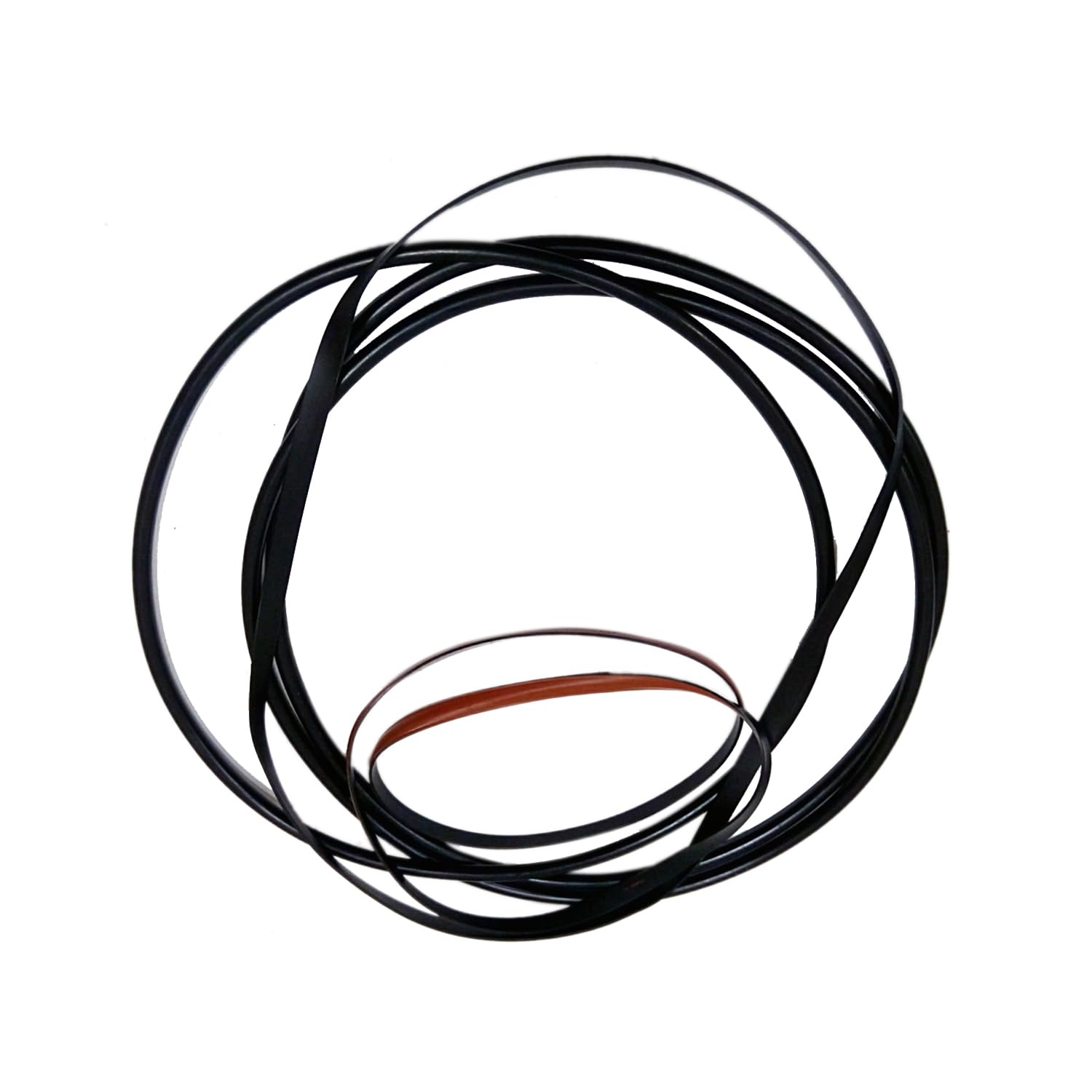 Chuuparts 4pcs Cylinder Liner Seal Kit O-Ring Gasket 353-5995 Compatible with Caterpillar Cat Off Highway Truck 789G 793D 789 785 3508B Pumper SPS343 SPF343C SPF343