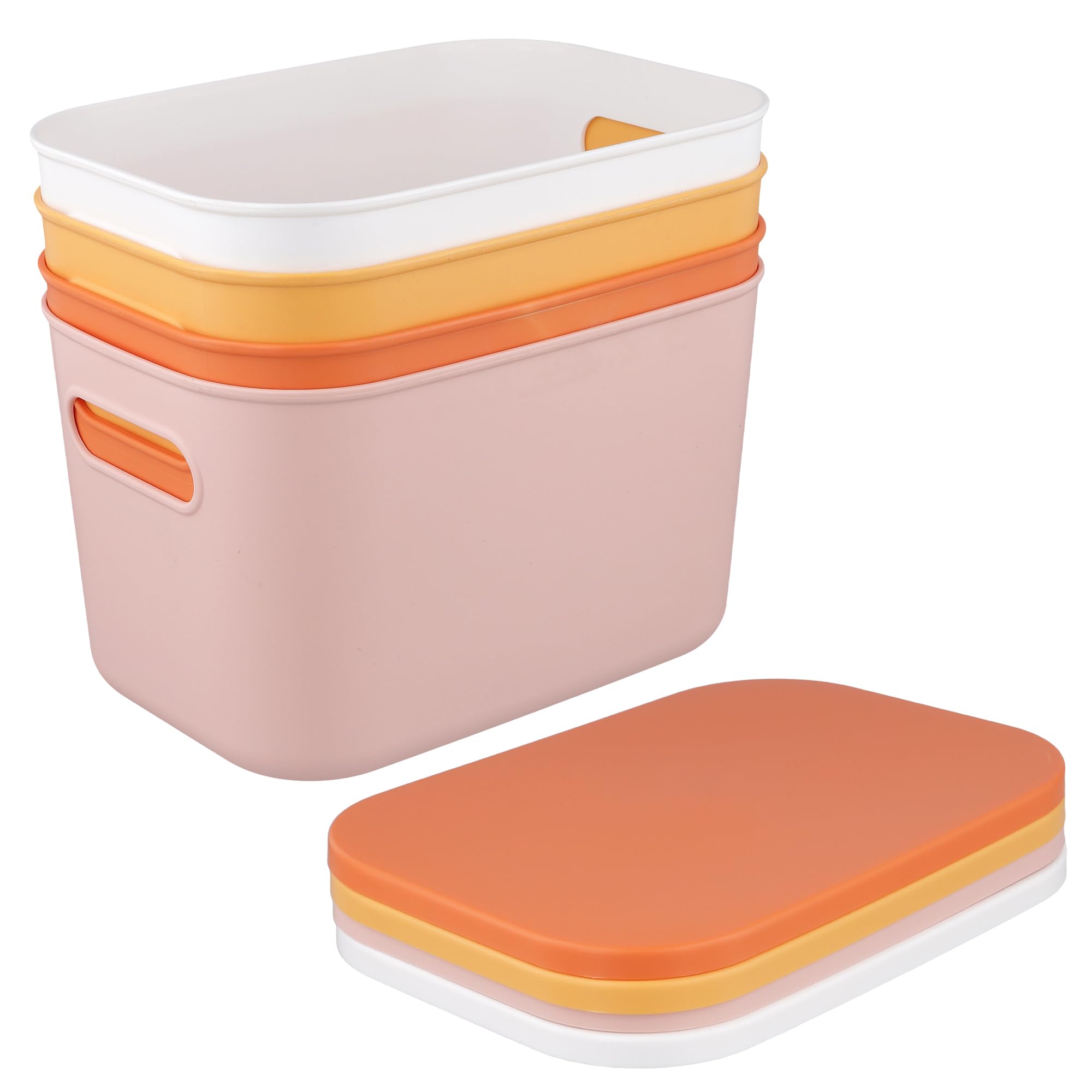 Boîtes de rangement plastique à couvercle pour en finir avec le désordre