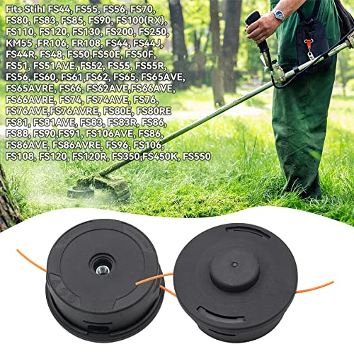 Homhelar 25-2 Trimmer Head for Stihl FS55 FS56 FS70 FS85 FS90 FS91R FS94R FS100RX FS110 FS111R FS111RX FS120 FS130, Replace 4002 710 2191, 4002 710 2108, 4002 710 2168 - Thumbnail 5