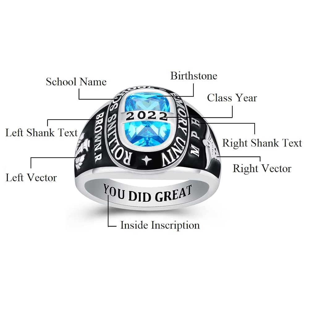 その他 TEN H.S RING SILVER STONE RE6SS25 // Enameled Silver Ring With Tentacles And Zirconia